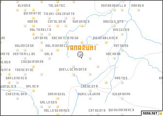 map of Yanarumi
