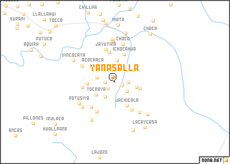 map of Yanasalla