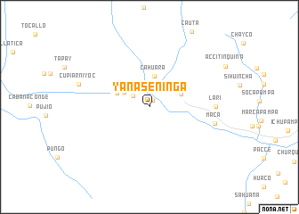 map of Yanaseninga