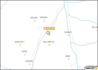 map of Yanas