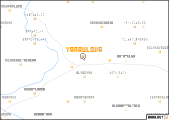 map of Yanaulova
