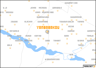 map of Yanbabakou