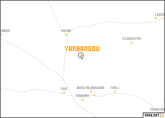 map of Yan Bangou