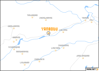 map of Yanbodu