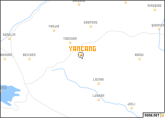 map of Yancang