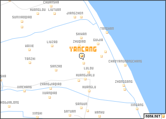 map of Yancang