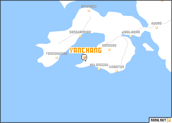 map of Yanchang