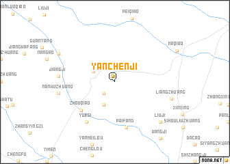 map of Yanchenji