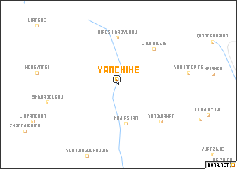 map of Yanchihe