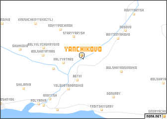 map of Yanchikovo