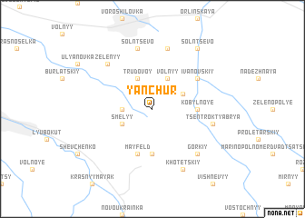 map of Yanchur