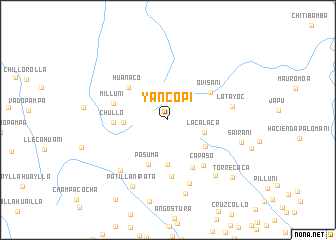 map of Yancopi