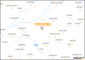 map of Yancunbu