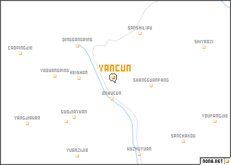 map of Yancun