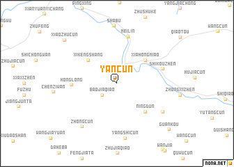 map of Yancun