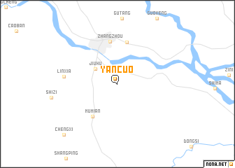 map of Yancuo