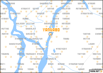 map of Yandabo
