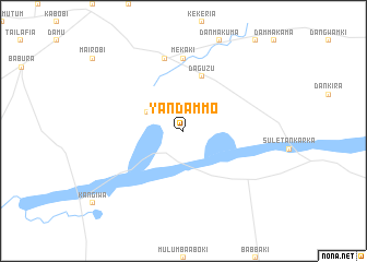 map of Yan Dammo