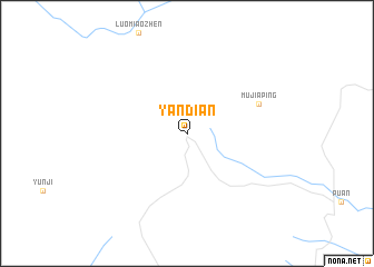 map of Yandian