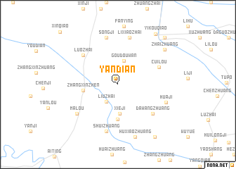 map of Yandian