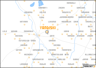map of Yandiski