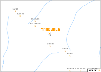 map of Yandjale