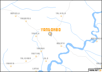 map of Yandombo
