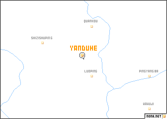 map of Yanduhe