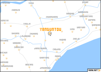 map of Yanduntou