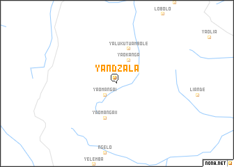 map of Yandzala