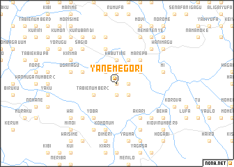 map of Yanemegori