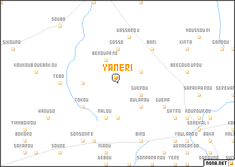 map of Yanéri