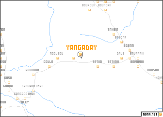 map of Yangaday