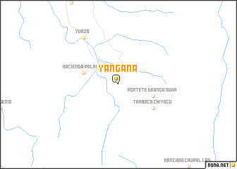 map of Yangana