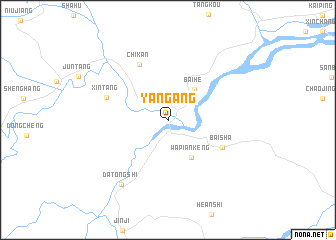 map of Yangang