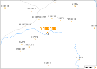 map of Yangang