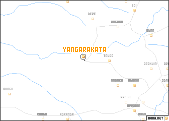 map of Yangarakata