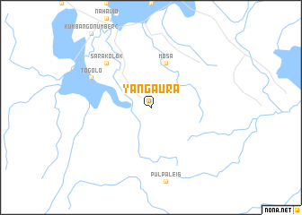 map of Yangaura