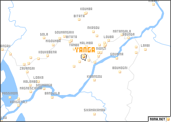 map of Yanga