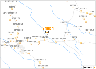 map of Yanga