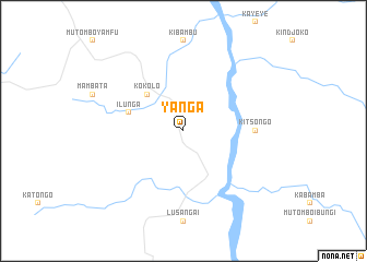 map of Yanga