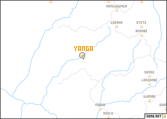 map of Yanga