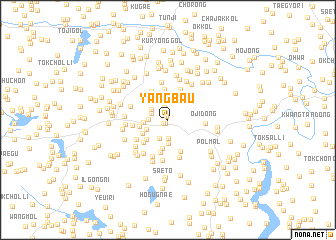 map of Yangbau