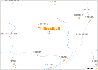 map of Yangbeigou