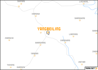 map of Yangbeiling