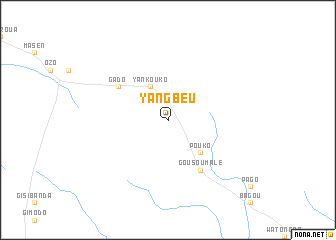 map of Yangbeu