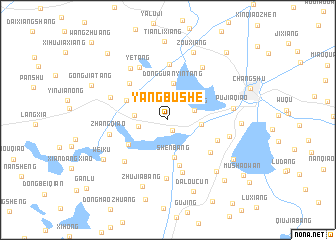 map of Yangbushe