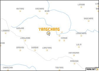map of Yangchang