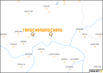 map of Yangchang