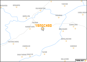 map of Yangchao